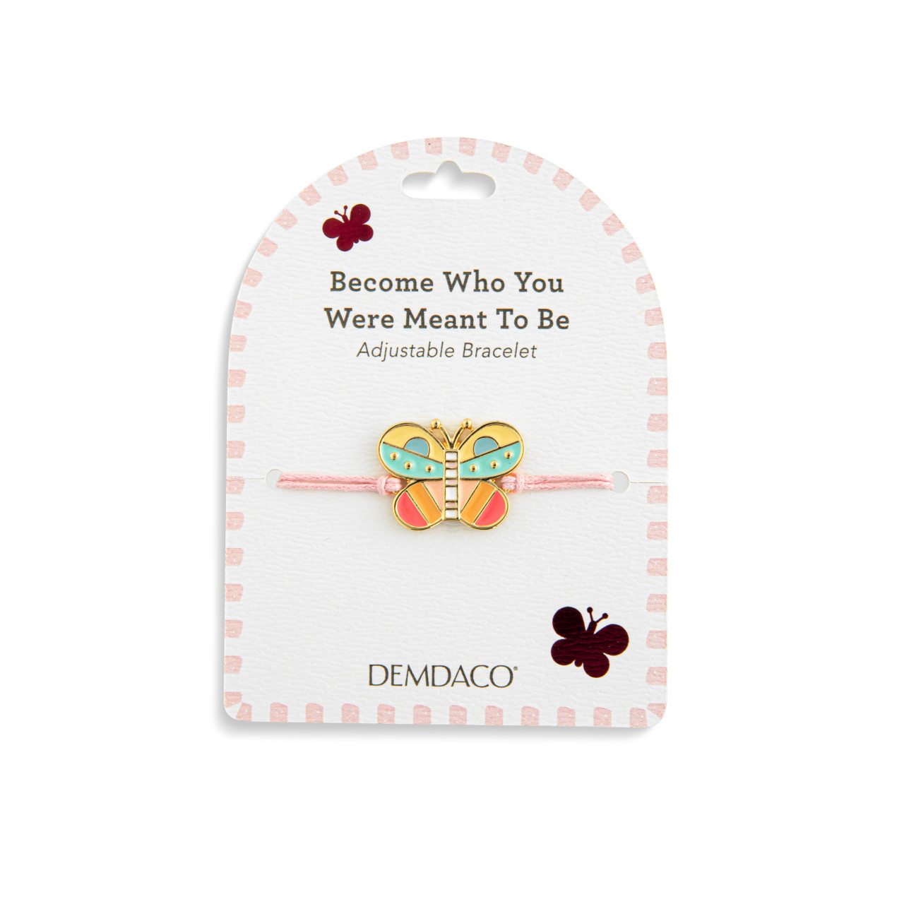 Become who you were meant to be Cord Bracelet - 5in thumbnail