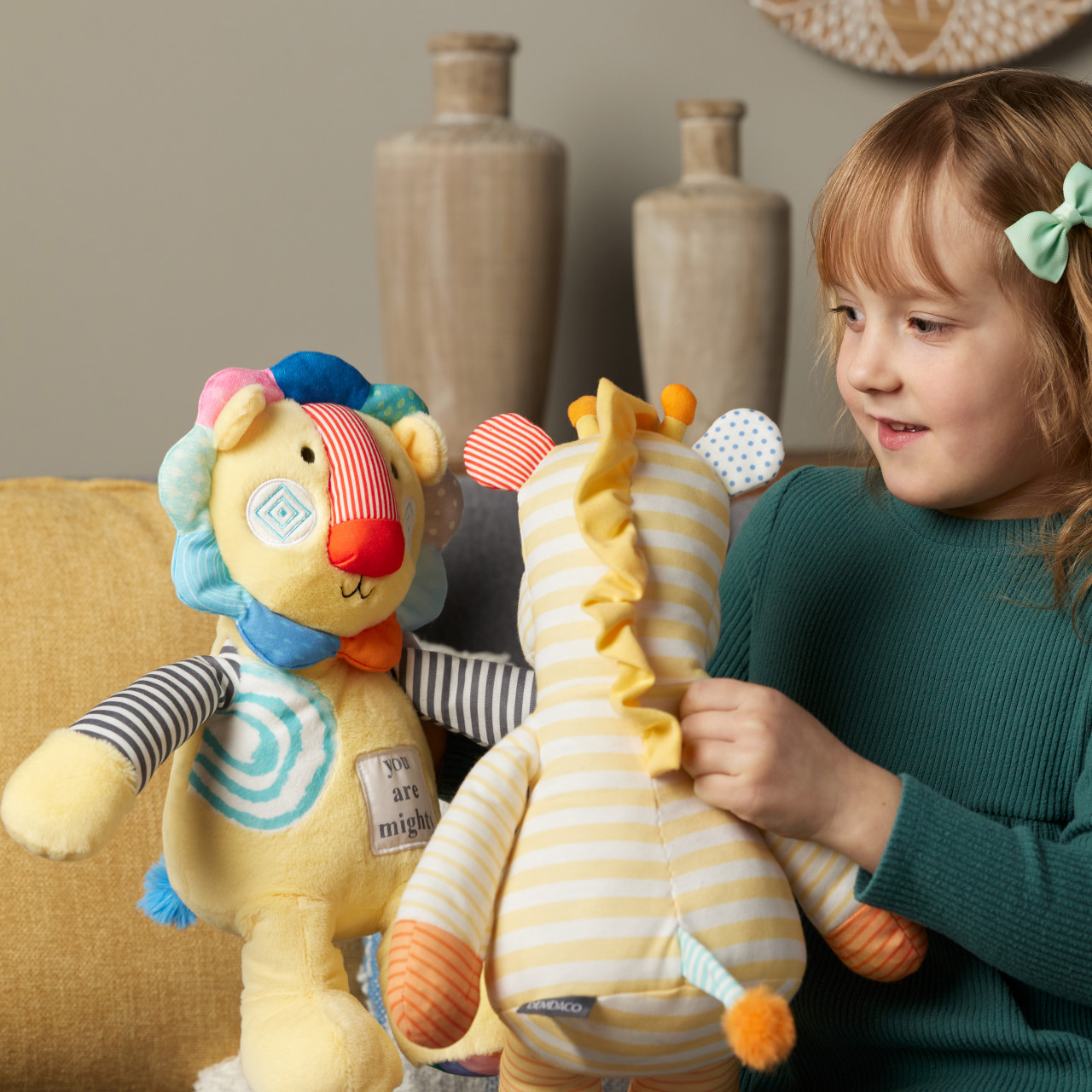 Noah's Ark Plush Lion - 8x14in thumbnail