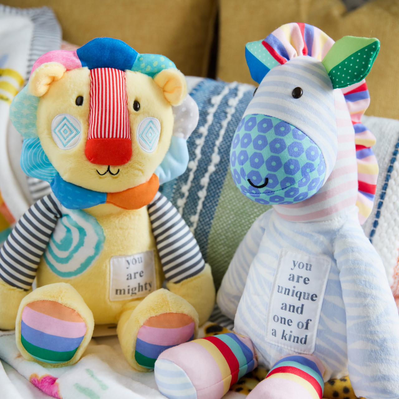 Noah's Ark Plush Lion - 8x14in thumbnail