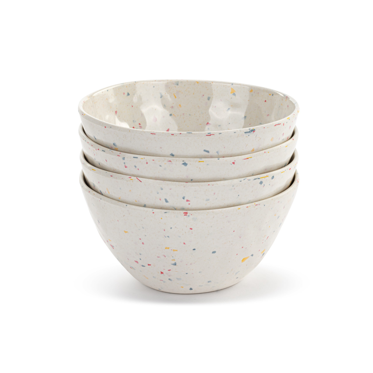 Confetti Melamine Snack Bowls Set of 4 thumbnail