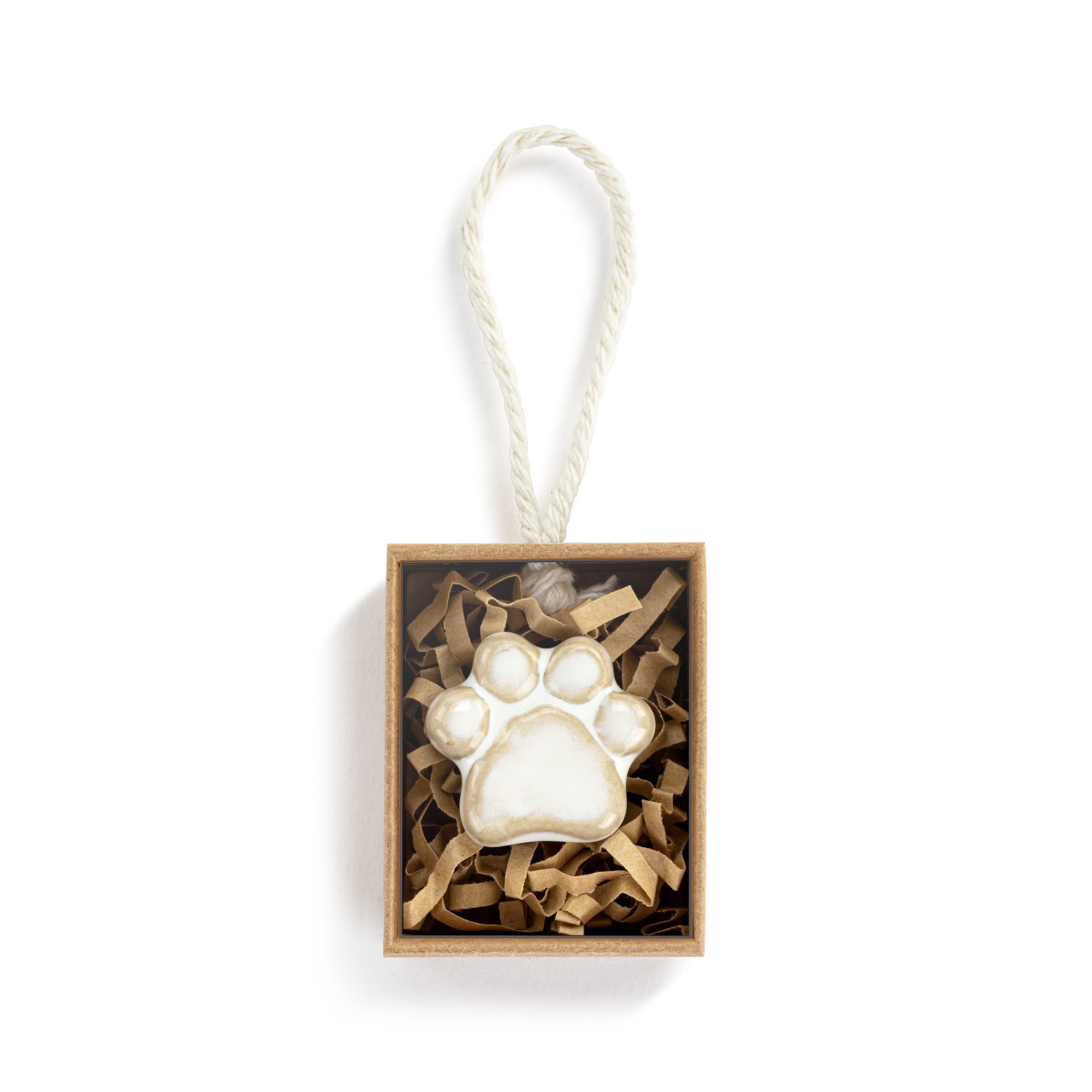 Hand in Hand Paw Print Mini Token - 1in thumbnail