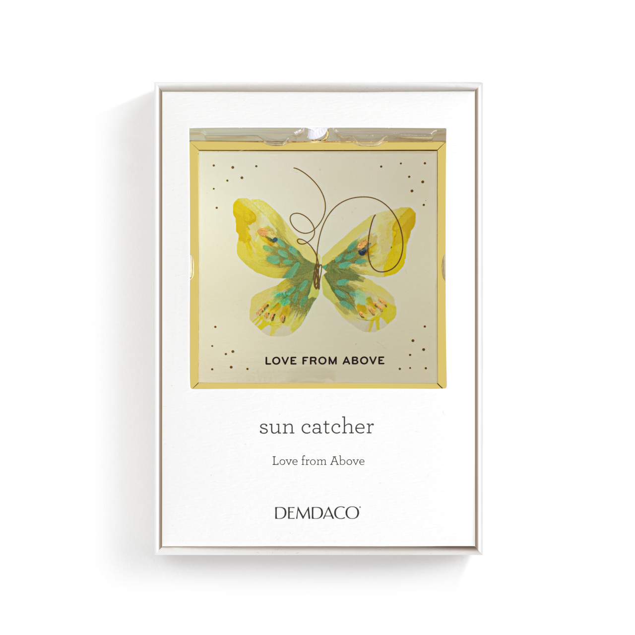 Love From Above Butterfly Suncatcher - 3x3in thumbnail