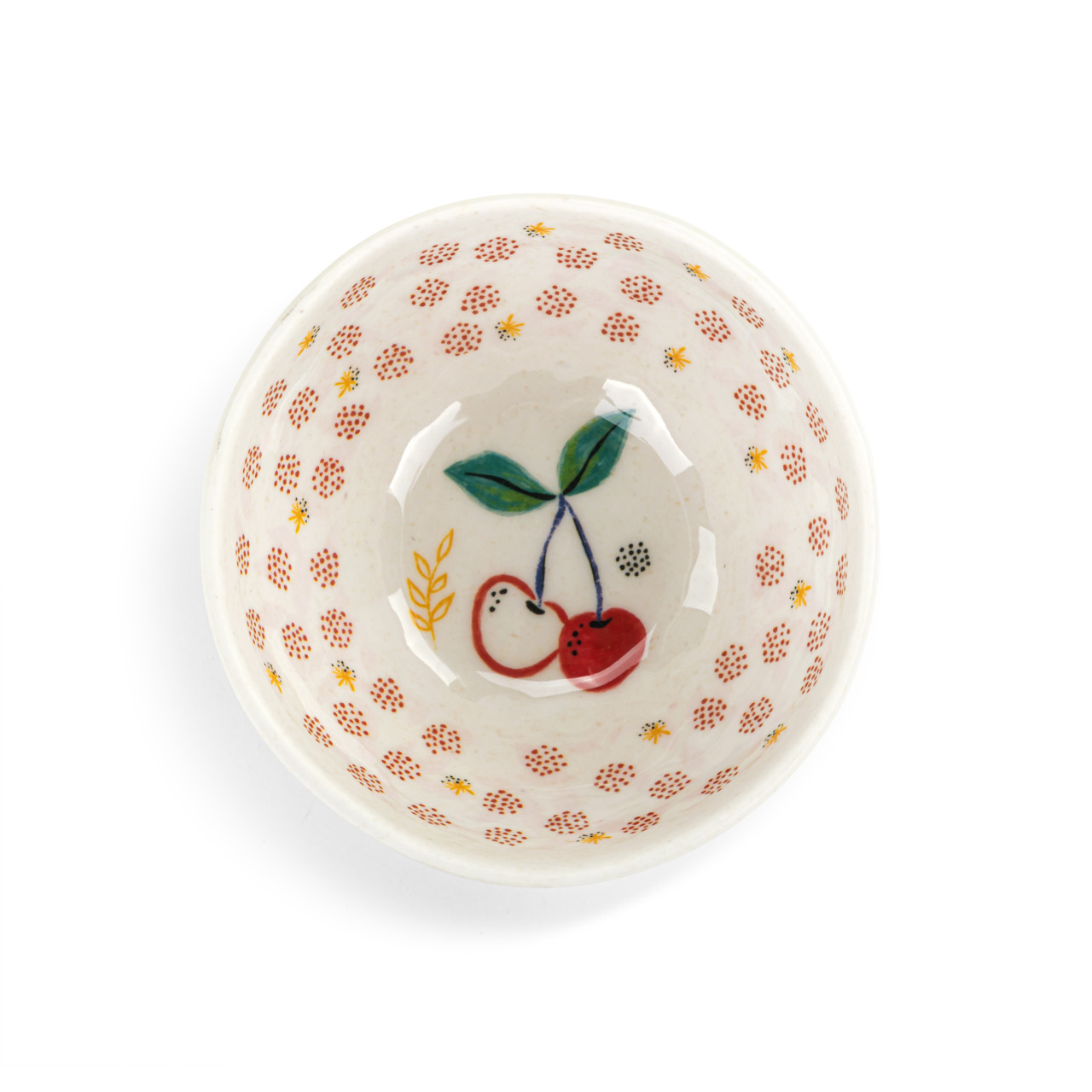 Cherry Melamine Dip Bowl - 4.5in thumbnail
