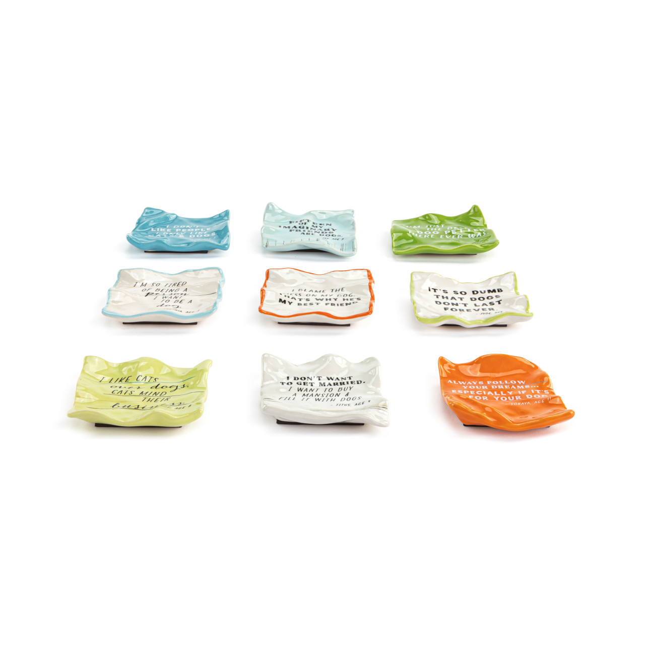 Pet Quote Ceramic Magnets - 9 Assorted thumbnail