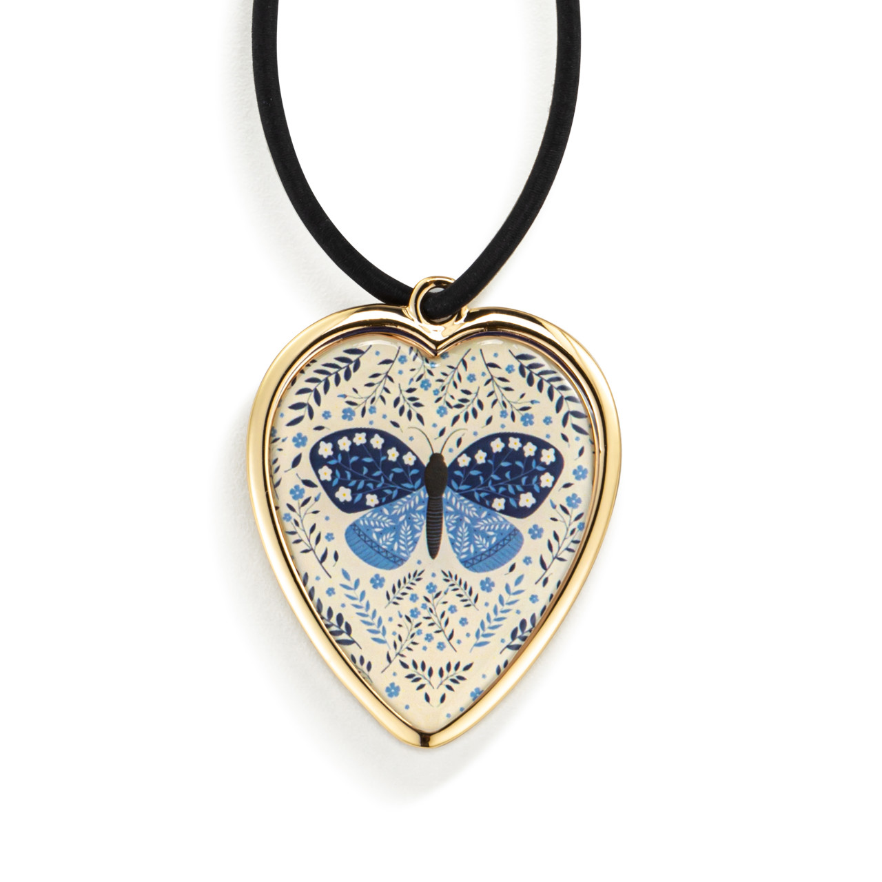 Peace Love & Joy Heart Vase Tag - 5in thumbnail
