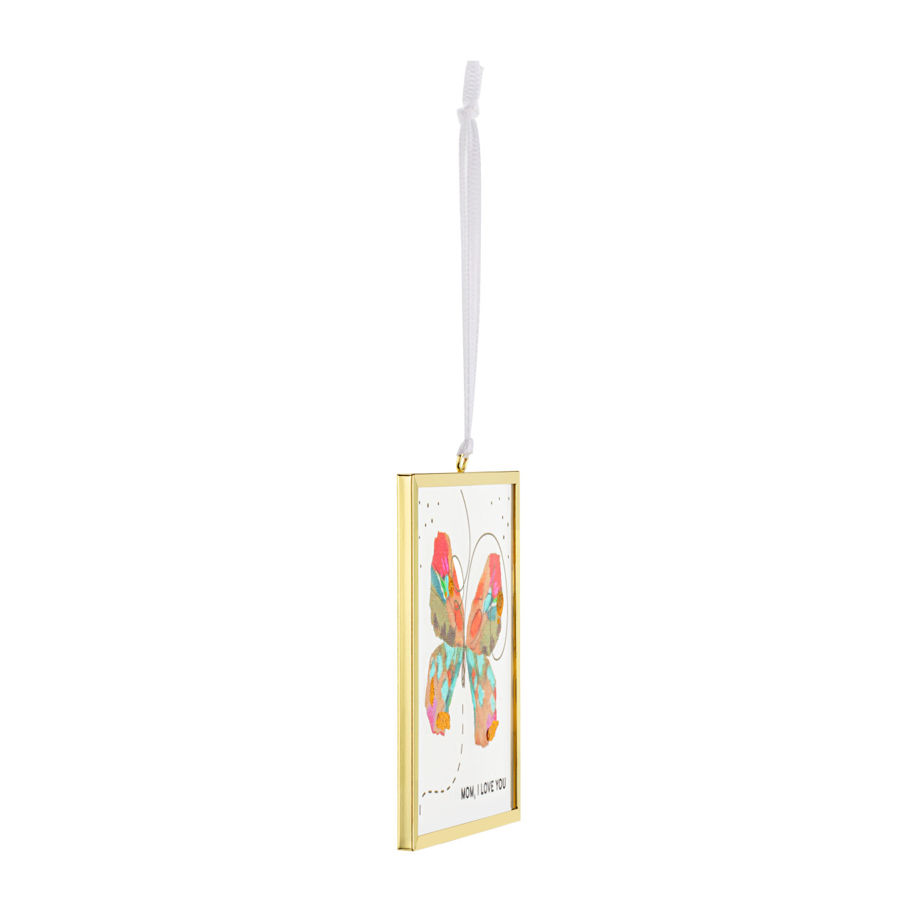 Mom I Love You Butterfly Suncatcher - 3x3in thumbnail