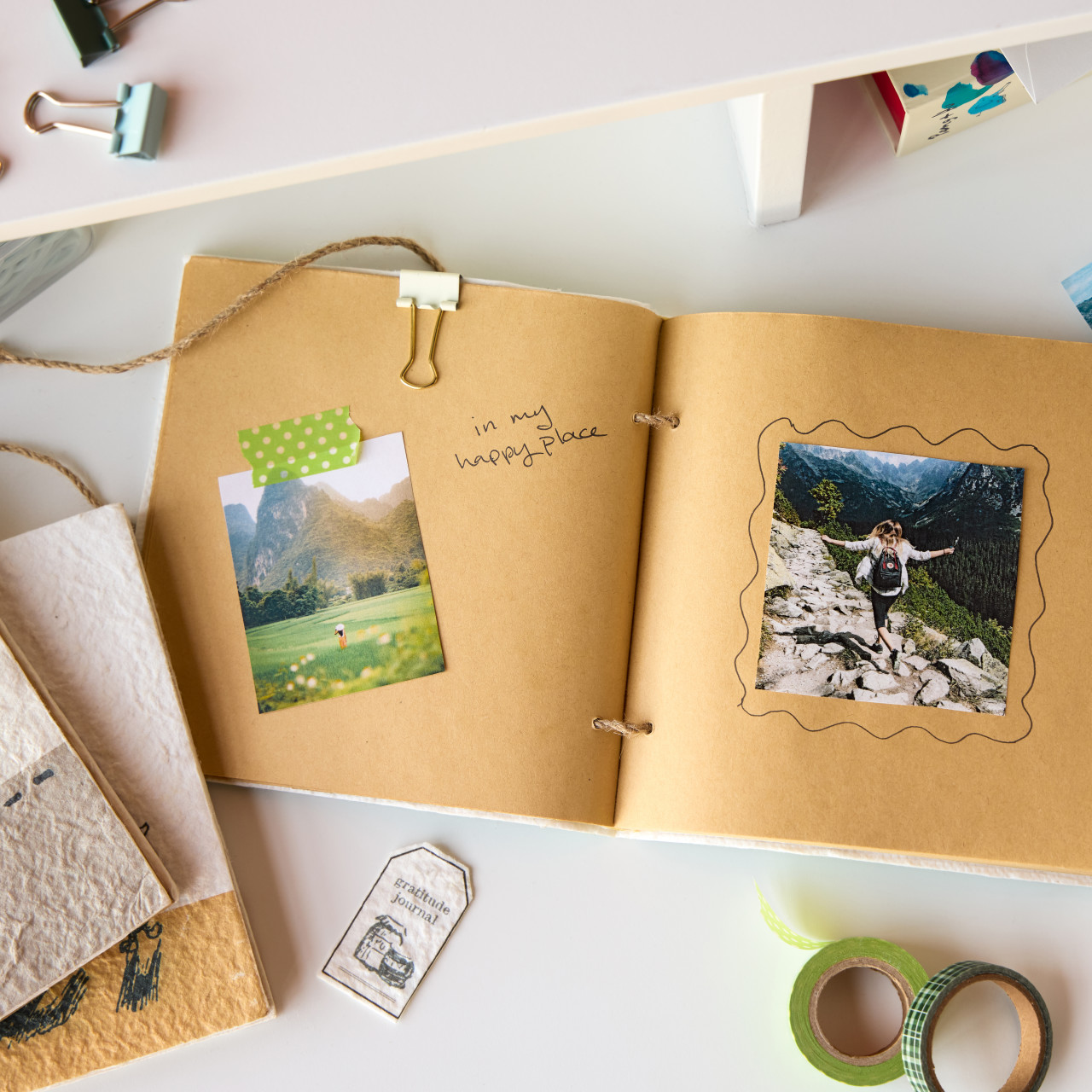 Gratitude Paper Mache Journal - 6.5in thumbnail
