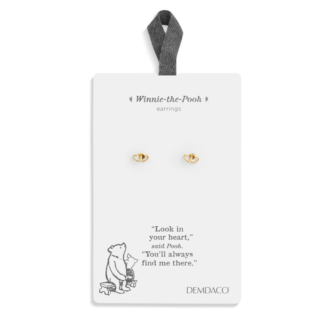 You & Me Gold Earrings - 9.5mm thumbnail