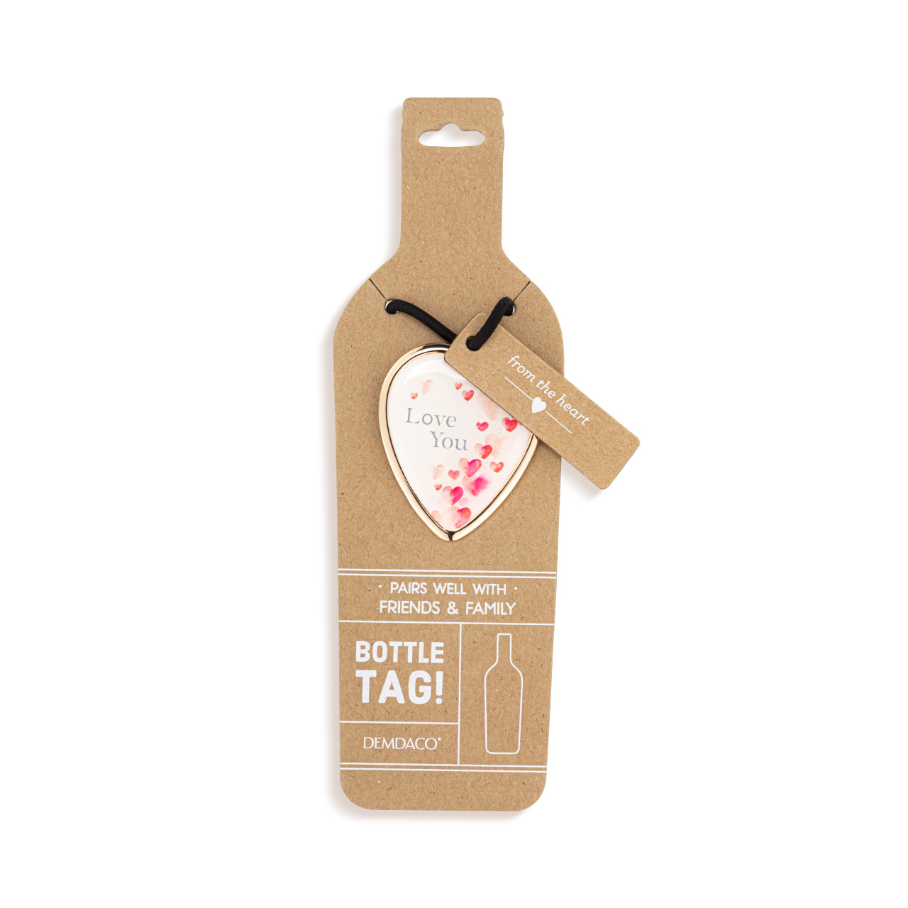 Always Heart Bottle Tag - 2in thumbnail