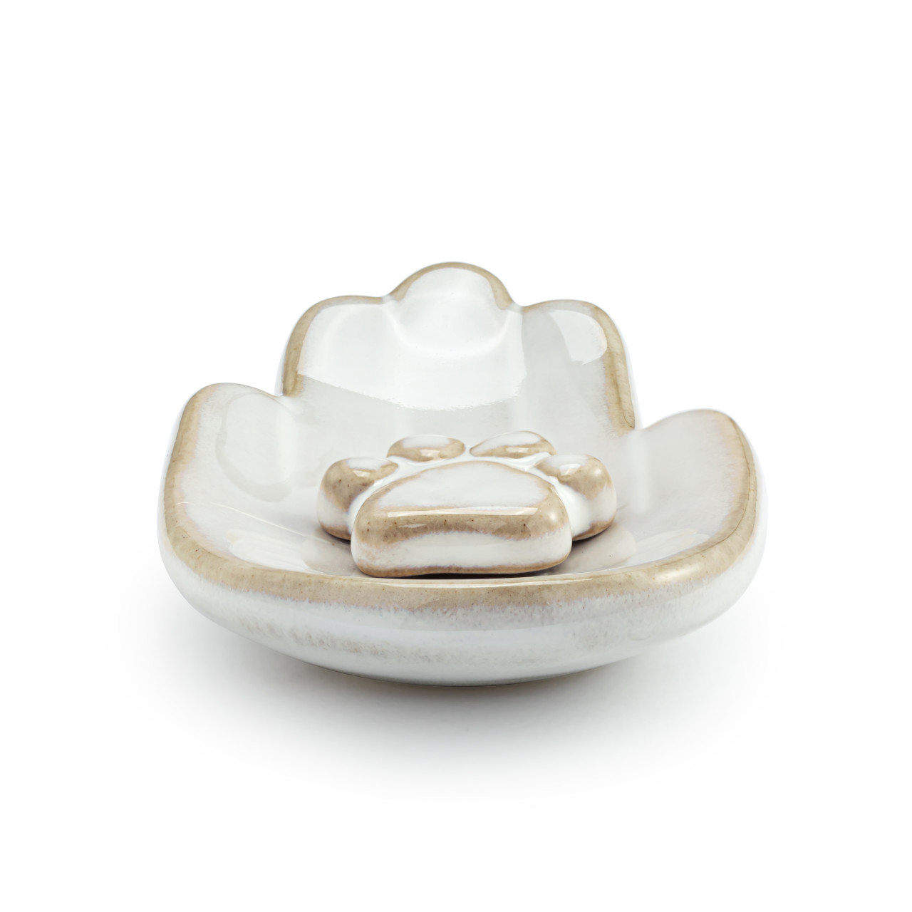 Hand in Hand Pet Trinket Dish - 2x4in thumbnail