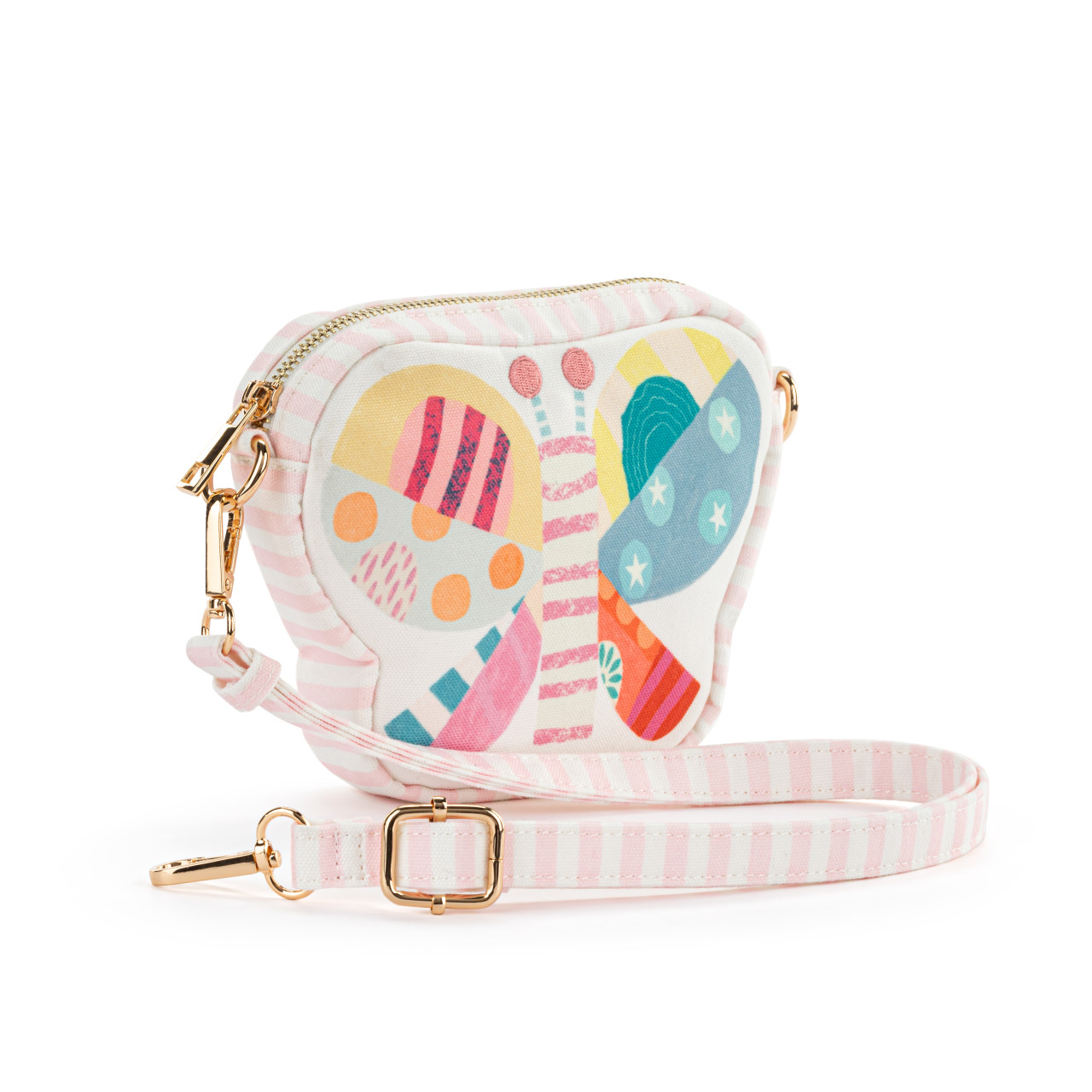 Plush Butterfly Crossbody - 1.75x7x5.50in thumbnail