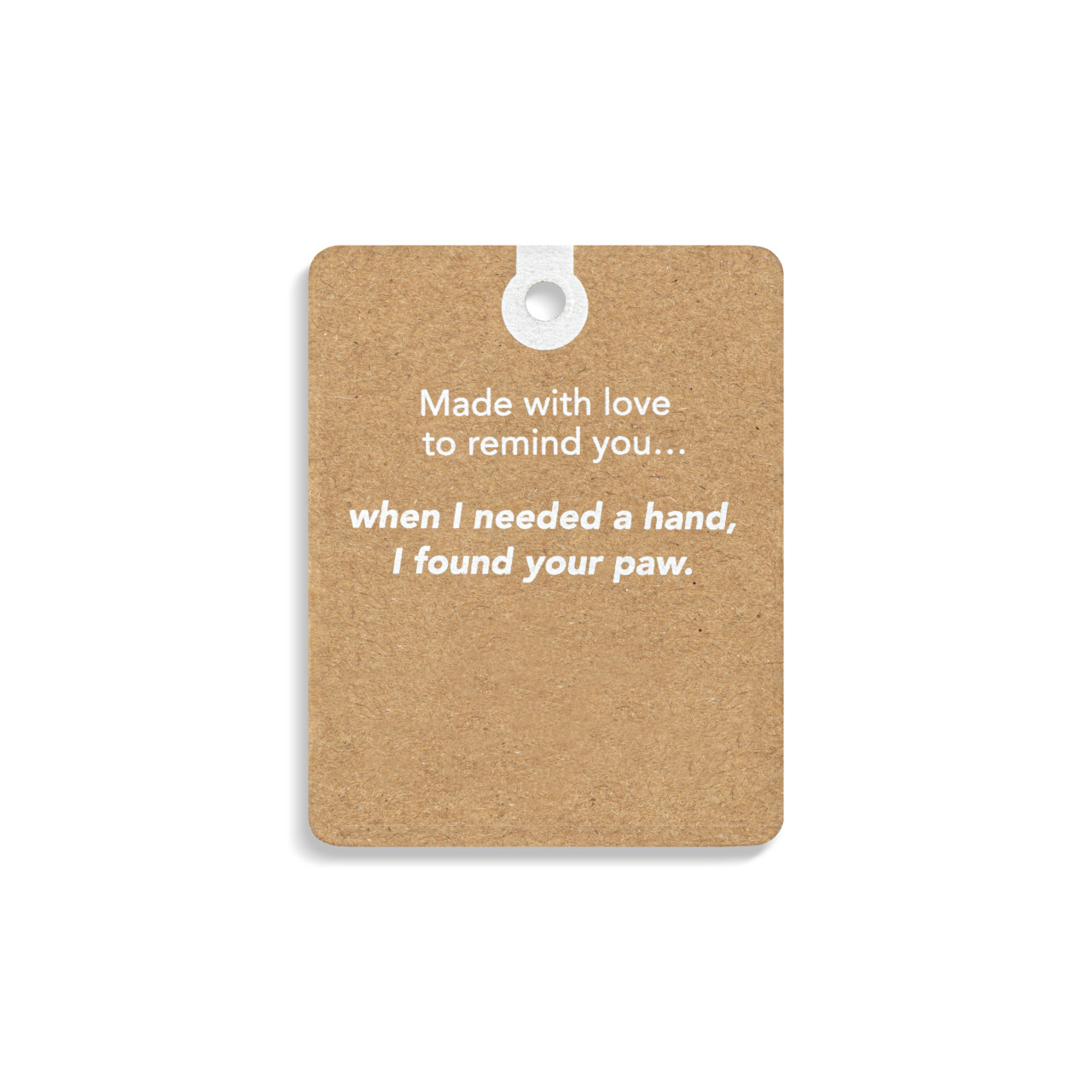 Hand in Hand Pet Wall Art - 3x6in thumbnail