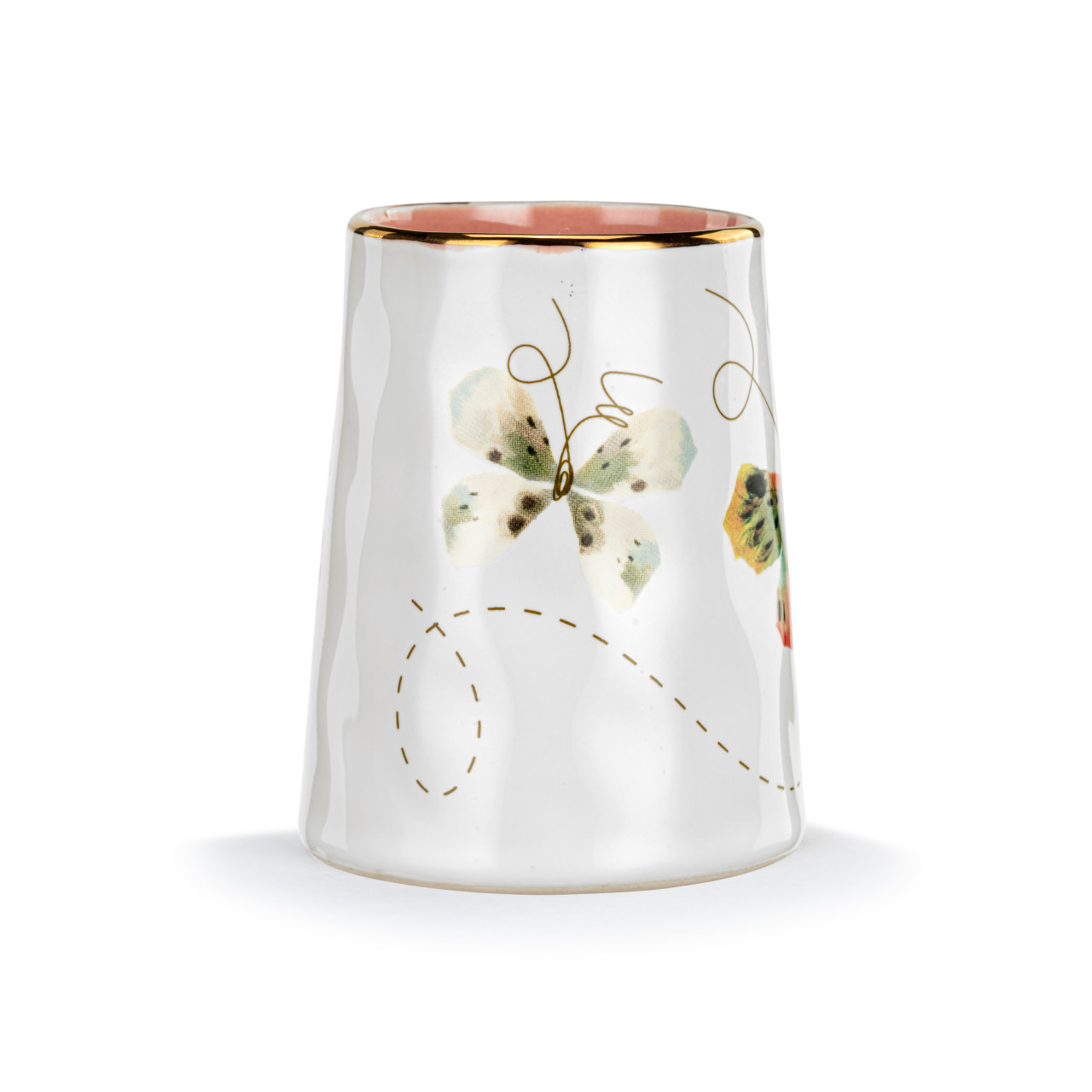 Scattered Butterfly Picked With Love Vase - 2x3in thumbnail