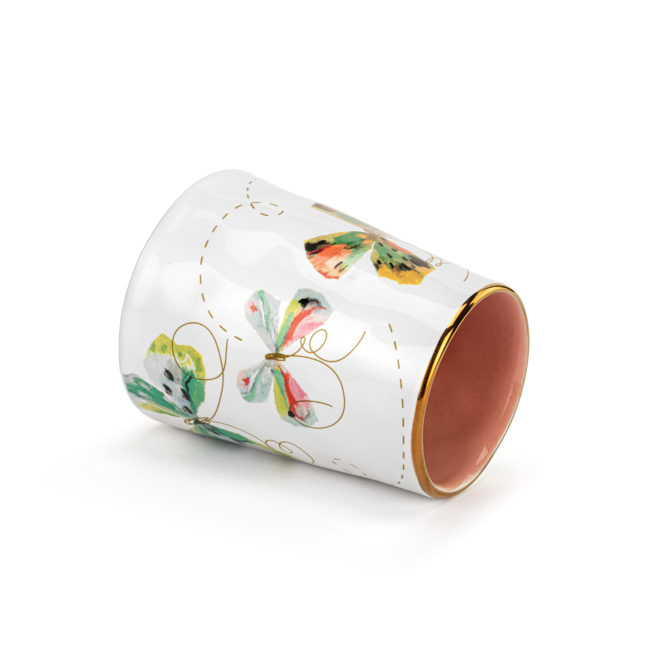 Scattered Butterfly Picked With Love Vase - 2x3in thumbnail