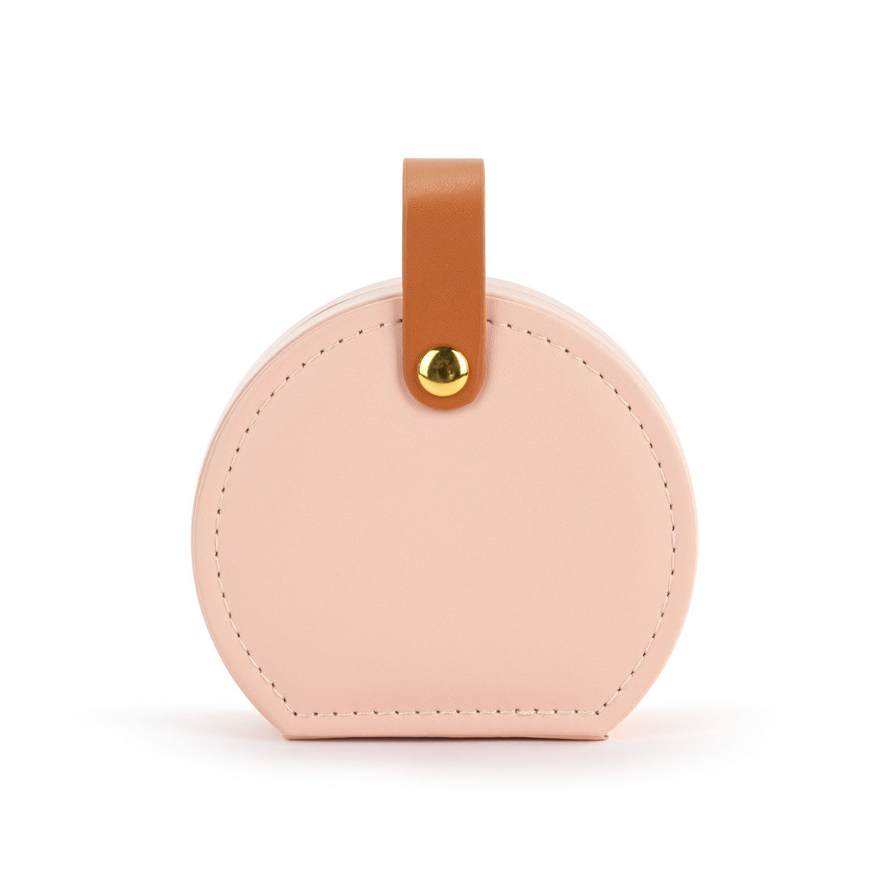 Pink Travel Jewelry Case - 4x3in thumbnail