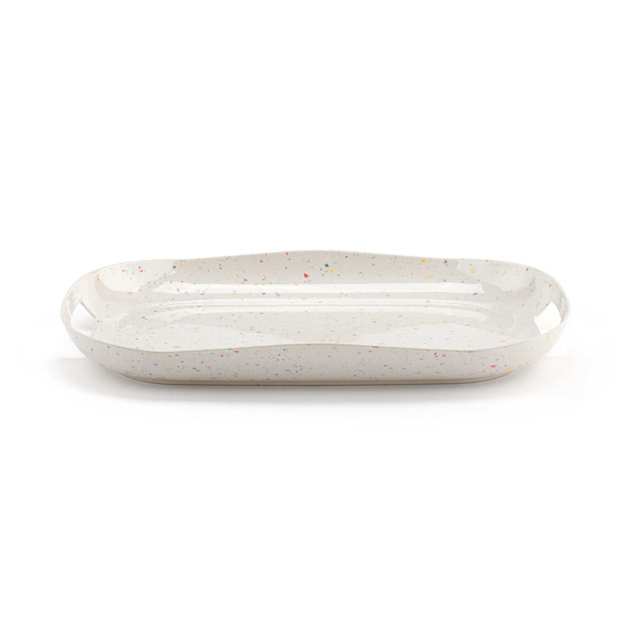 Confetti Large Melamine Tray with Handles thumbnail