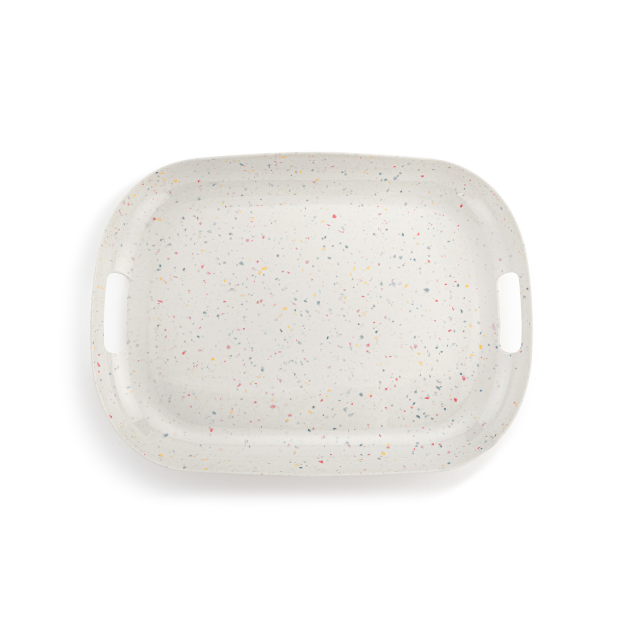 Confetti Large Melamine Tray with Handles thumbnail