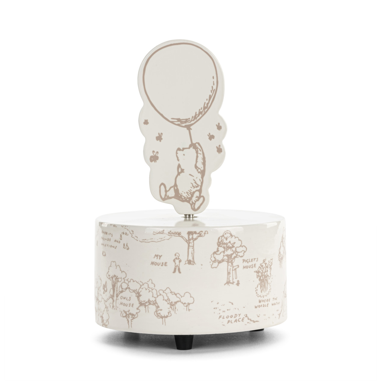 Winnie-the-Pooh Music Box - 4x5in thumbnail