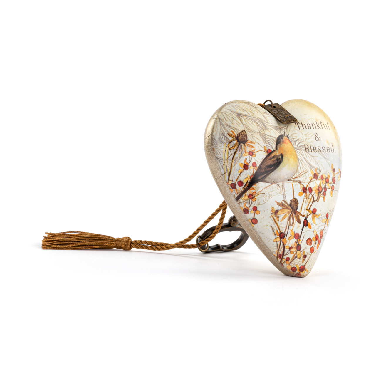 Thankful and Blessed Art Heart - 3.5in thumbnail