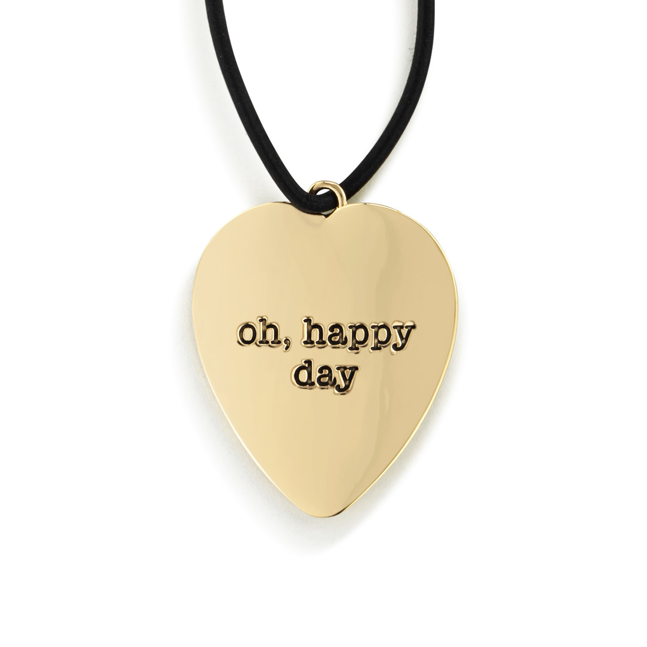 Oh Happy Day Heart Bottle Tag - 2in thumbnail