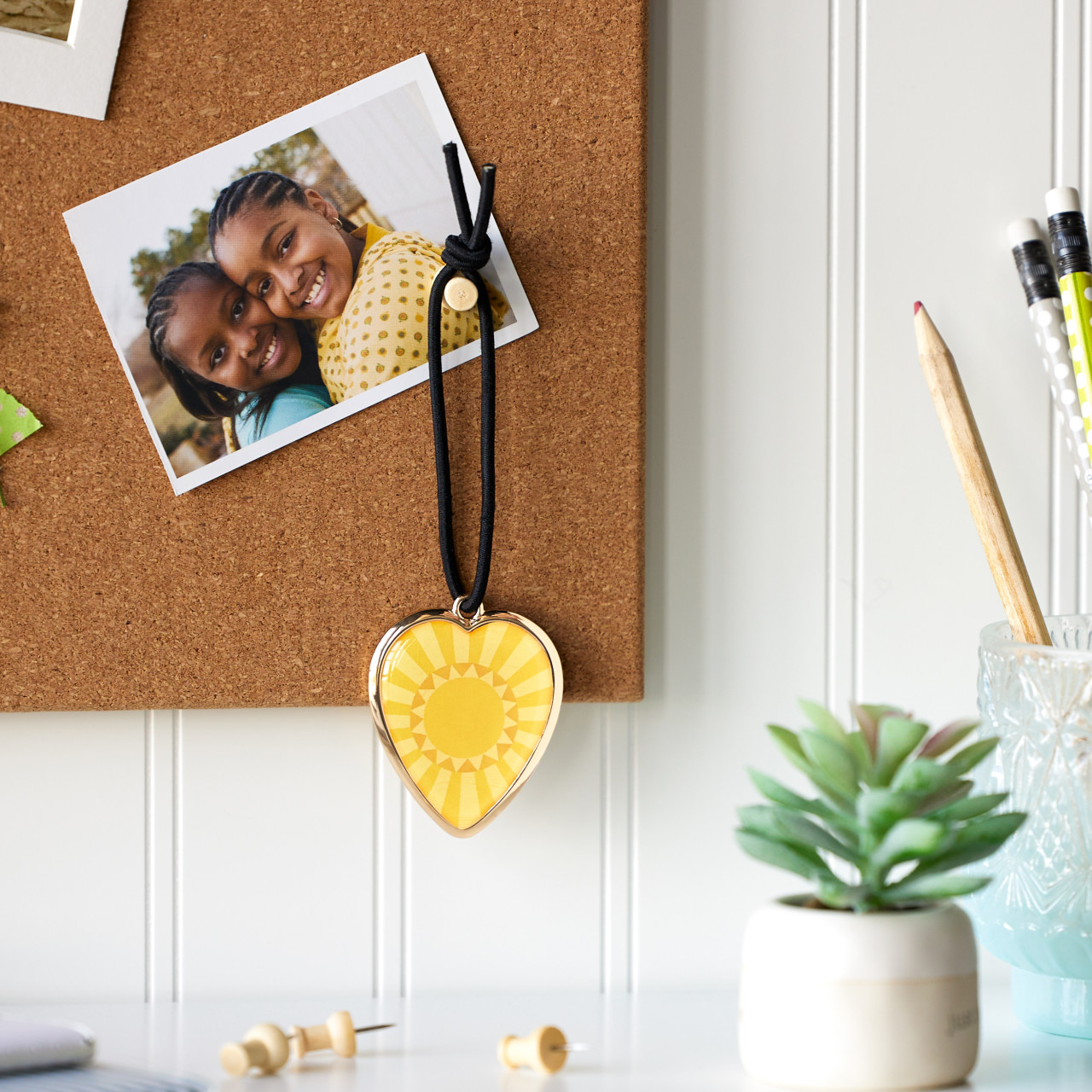 Oh Happy Day Heart Bottle Tag - 2in thumbnail