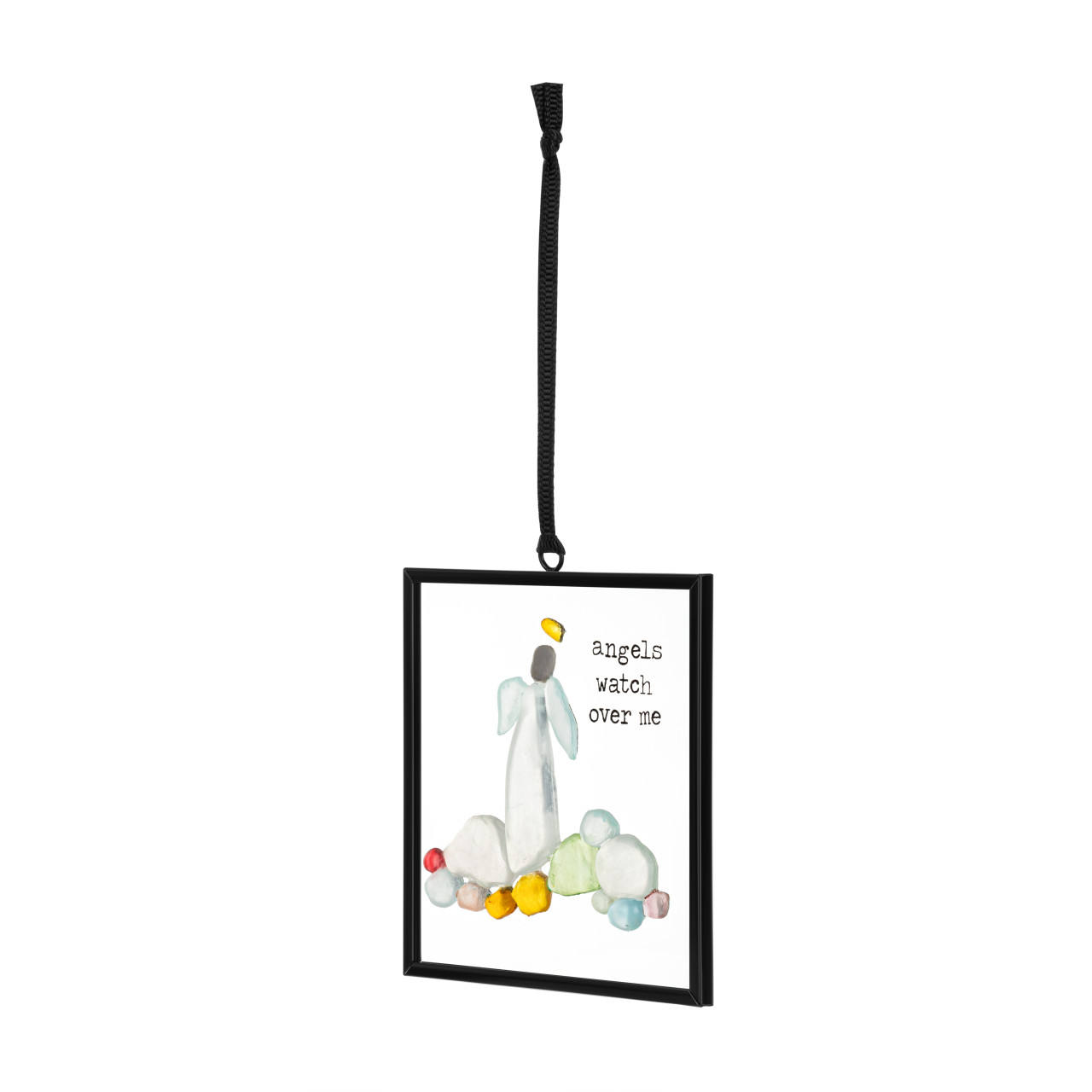 Angels Watch Over Me Suncatcher - 3x3in thumbnail