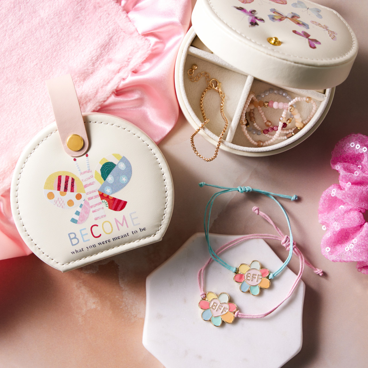 Butterfly Jewelry Box - 4x3.5in thumbnail