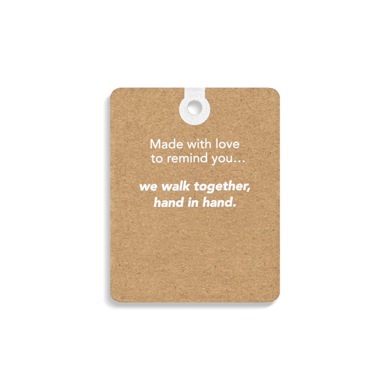 Hand in Hand You + Me Wall Art - 3x6in thumbnail