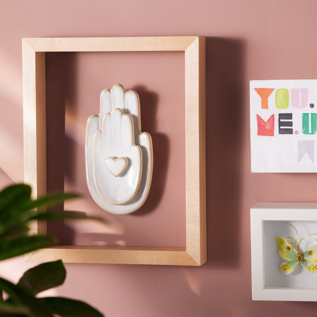 Hand in Hand You + Me Wall Art - 3x6in thumbnail