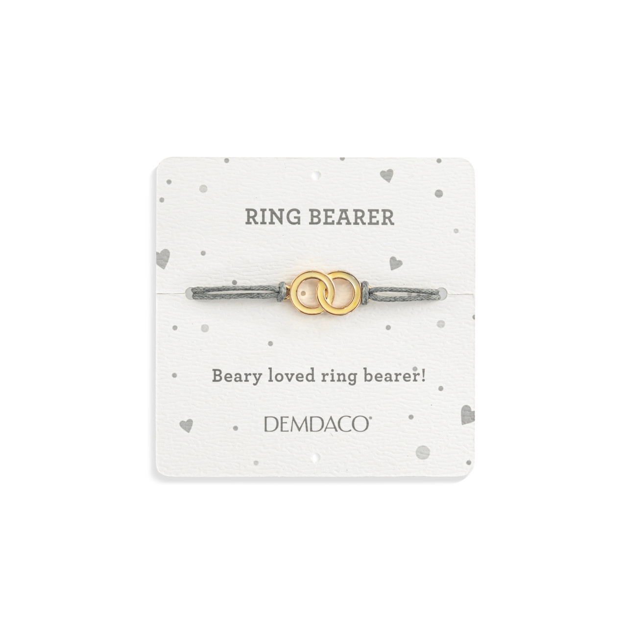 Ring Bearer Gray Bear - 6in thumbnail