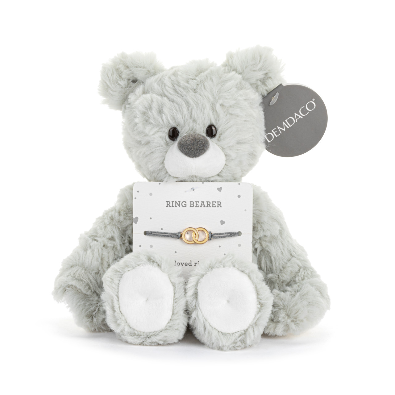 Ring Bearer Gray Bear - 6in thumbnail