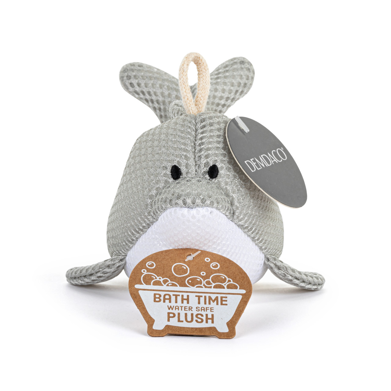 Gray Dolphin Bath Time Plush - 2x6in thumbnail