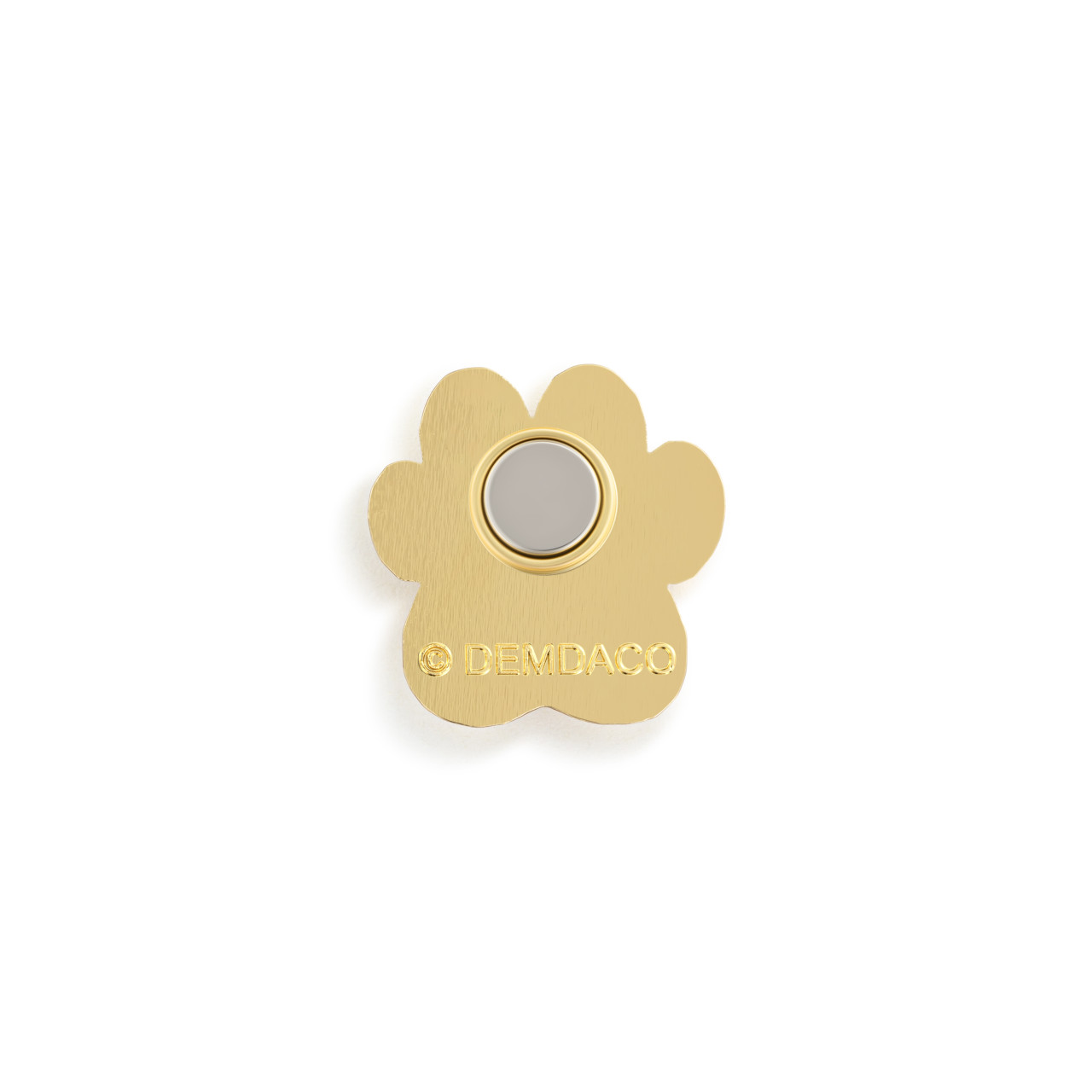 Paw Print Magnetic Frame Charm - 1in thumbnail