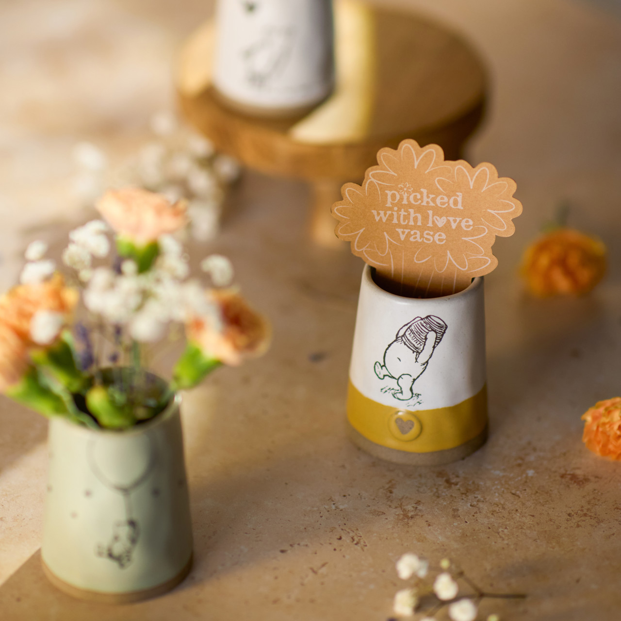 Hunny Pot Picked For You Vase - 2x3in thumbnail