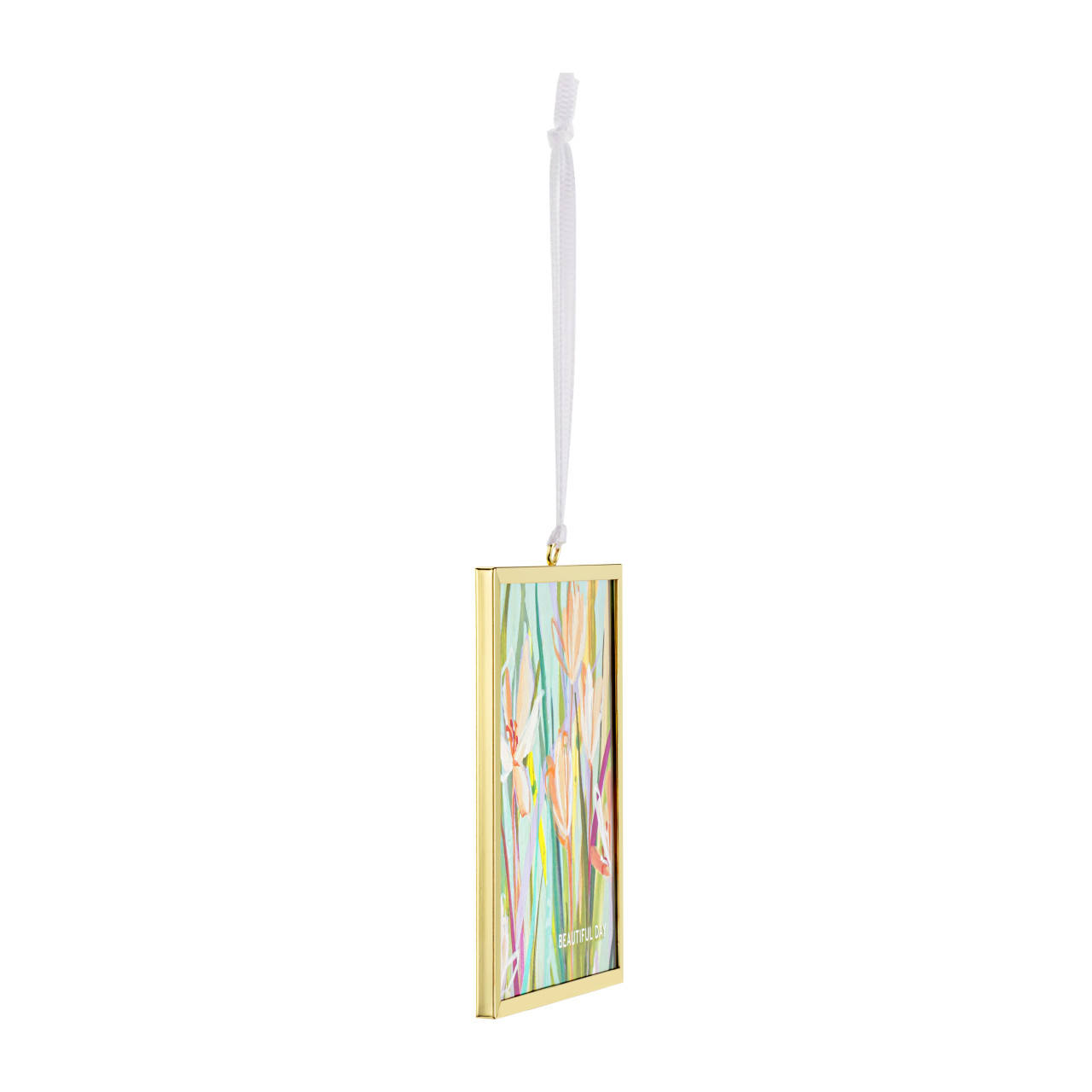 Beautiful Day Floral Butterfly Suncatcher - 3x3in thumbnail