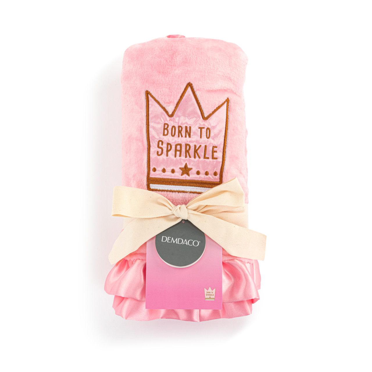 Born to Sparkle Pink Blanket - 30x40in thumbnail