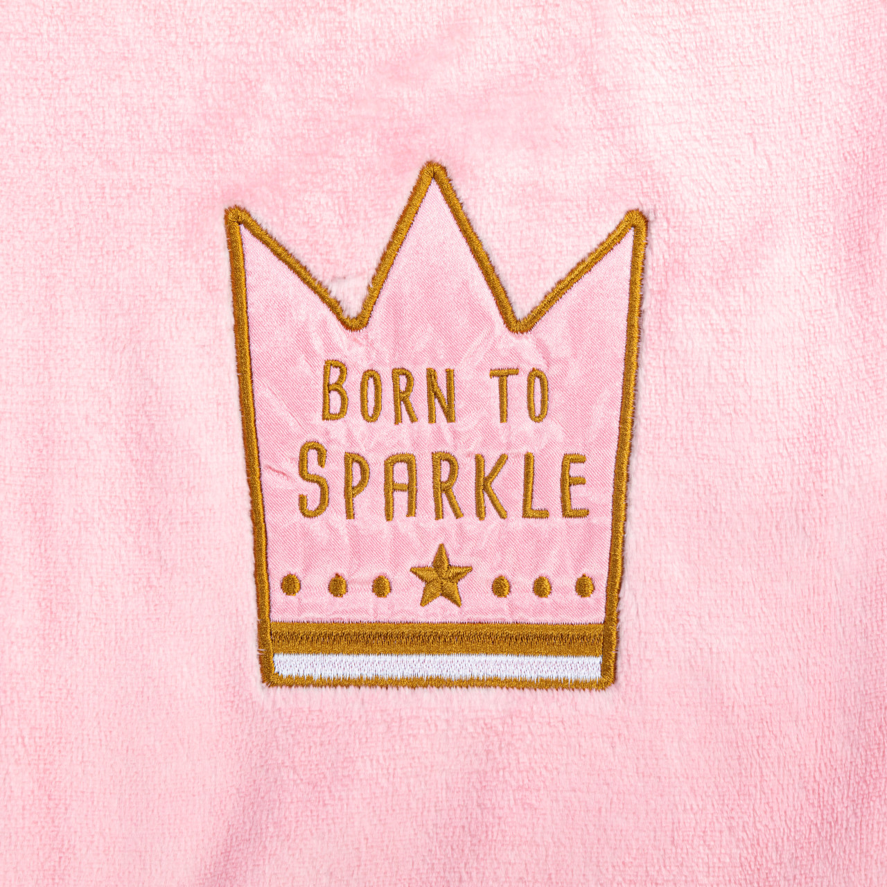 Born to Sparkle Pink Blanket - 30x40in thumbnail