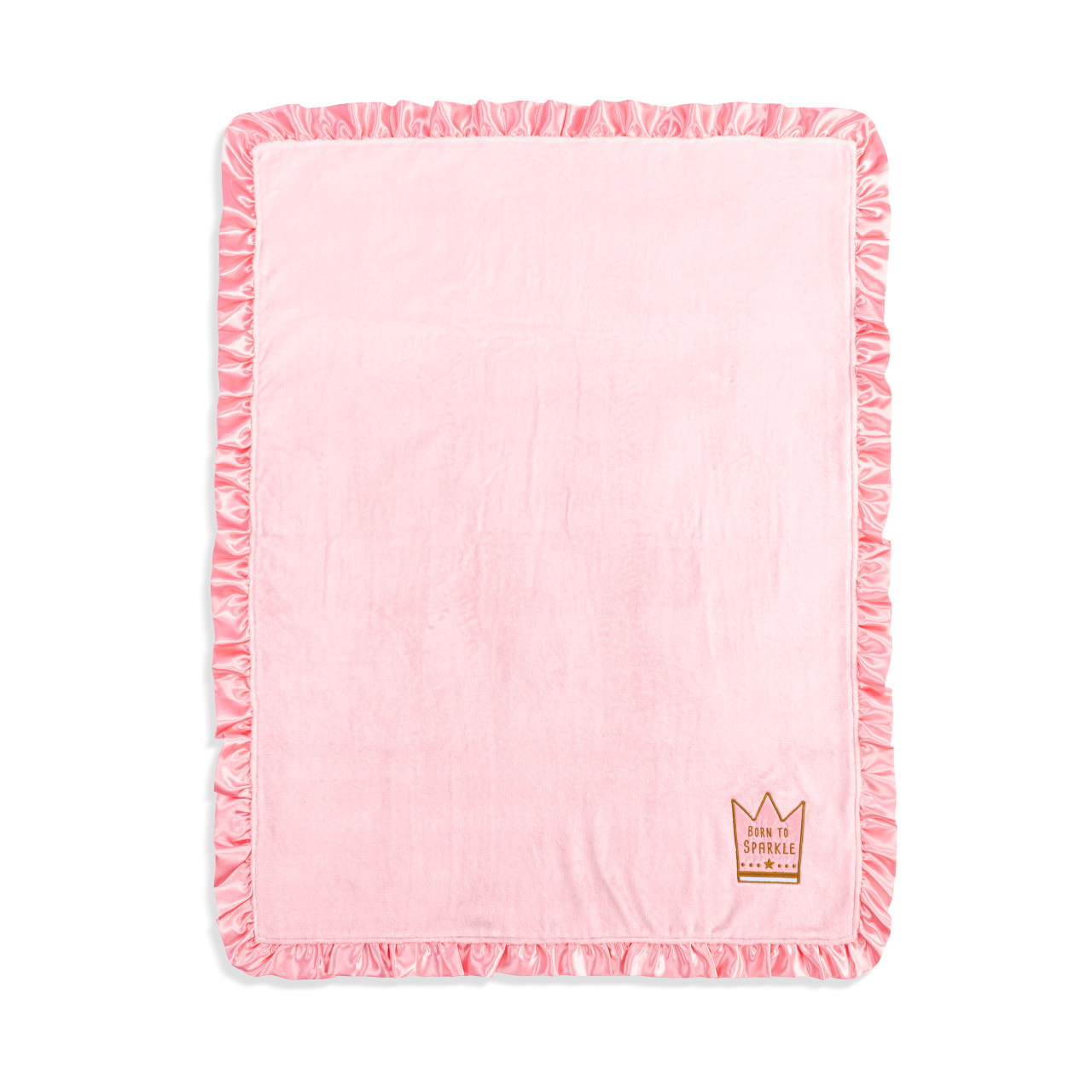 Born to Sparkle Pink Blanket - 30x40in thumbnail