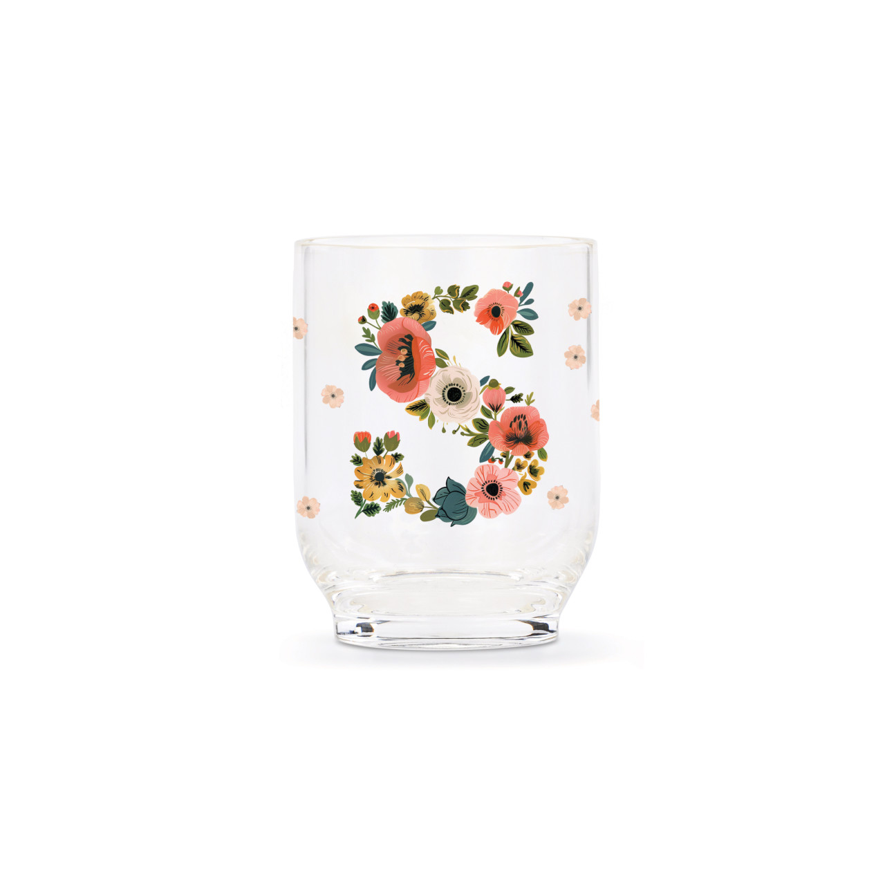 S Monogram Acrylic Tumbler - 14 oz. thumbnail