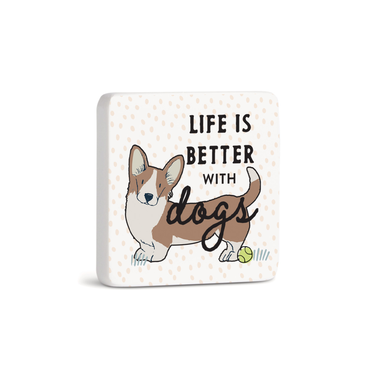 Corgi Dog Magnet - Bone thumbnail