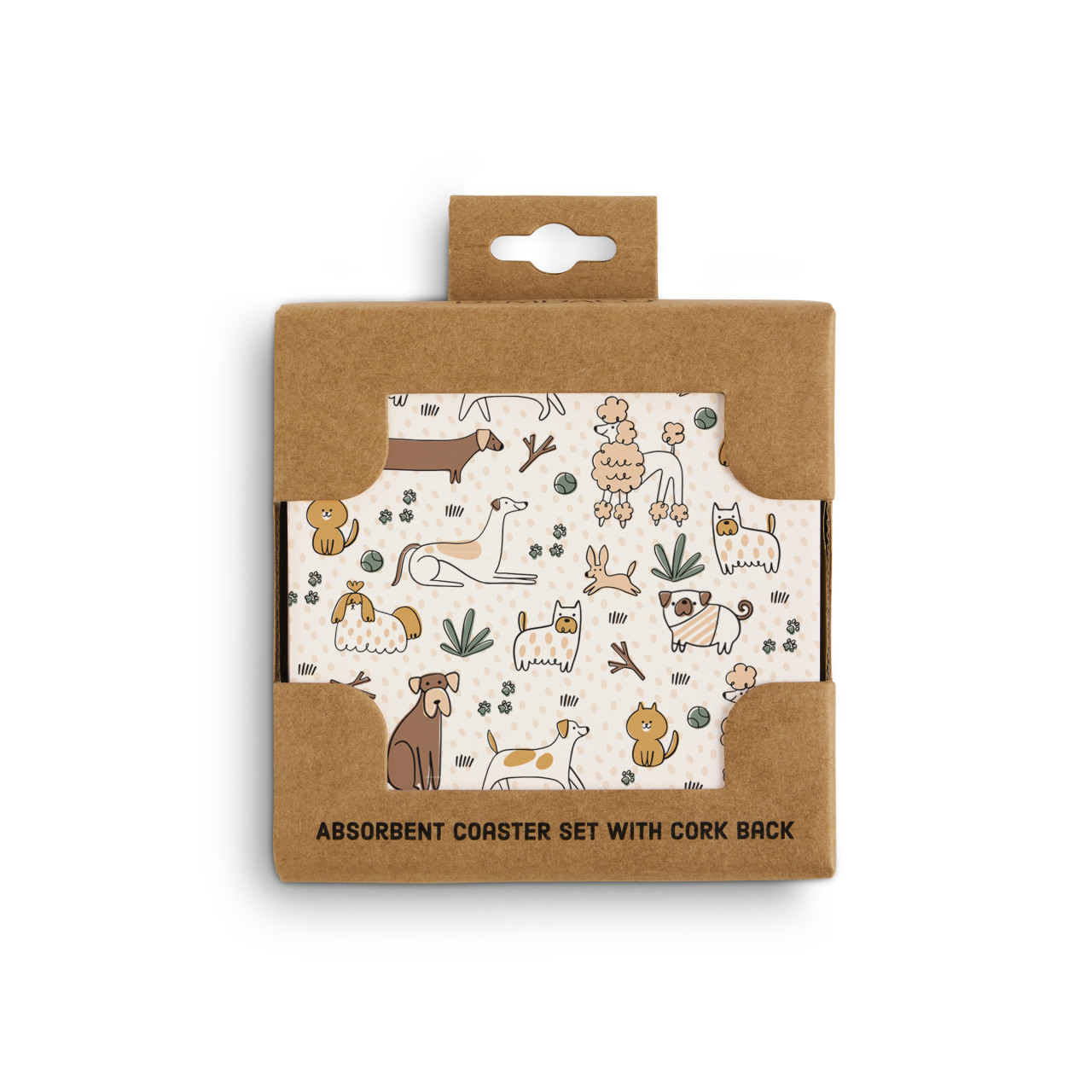 Dogs Coasters - Set of 4 thumbnail