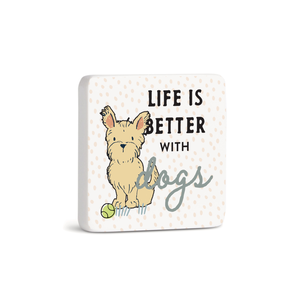 Westie Dog Magnet - Bone thumbnail