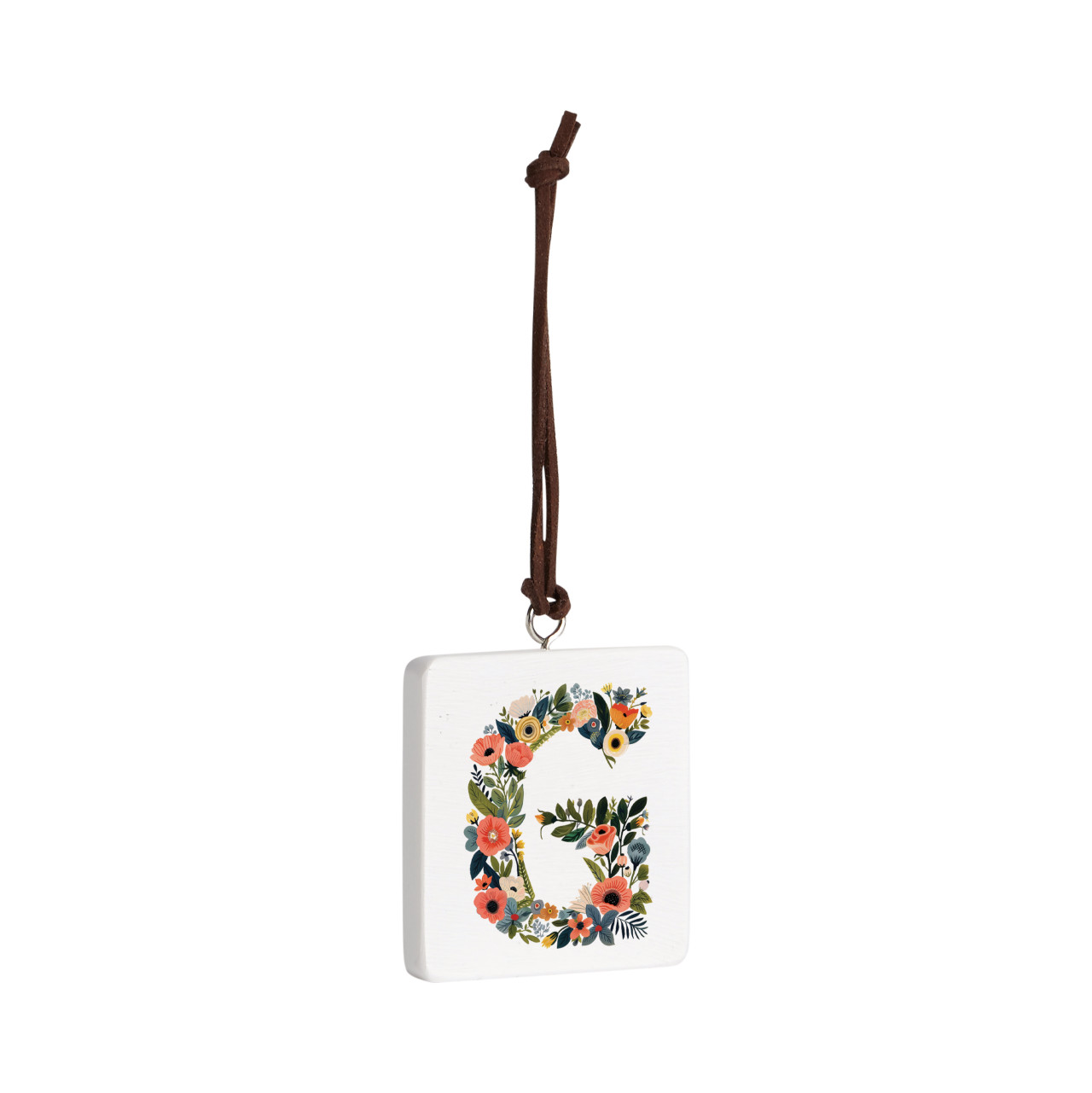 G Monogram Ornament - Bone thumbnail
