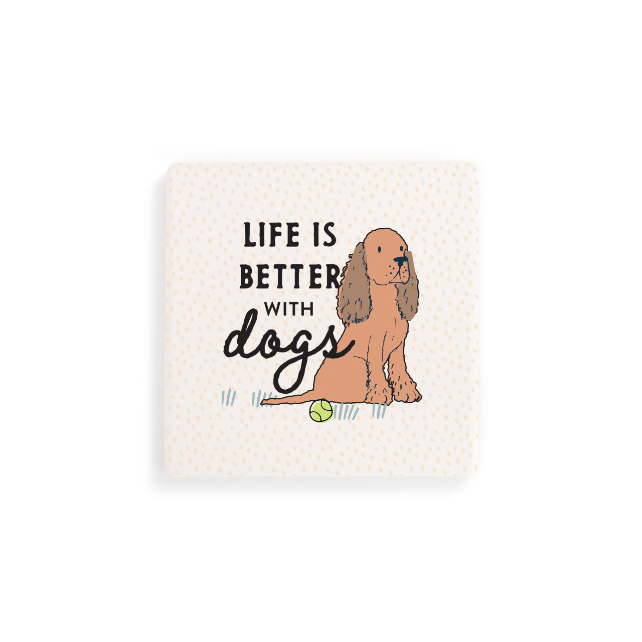 Spaniel Dog Coasters - Set of 4 thumbnail