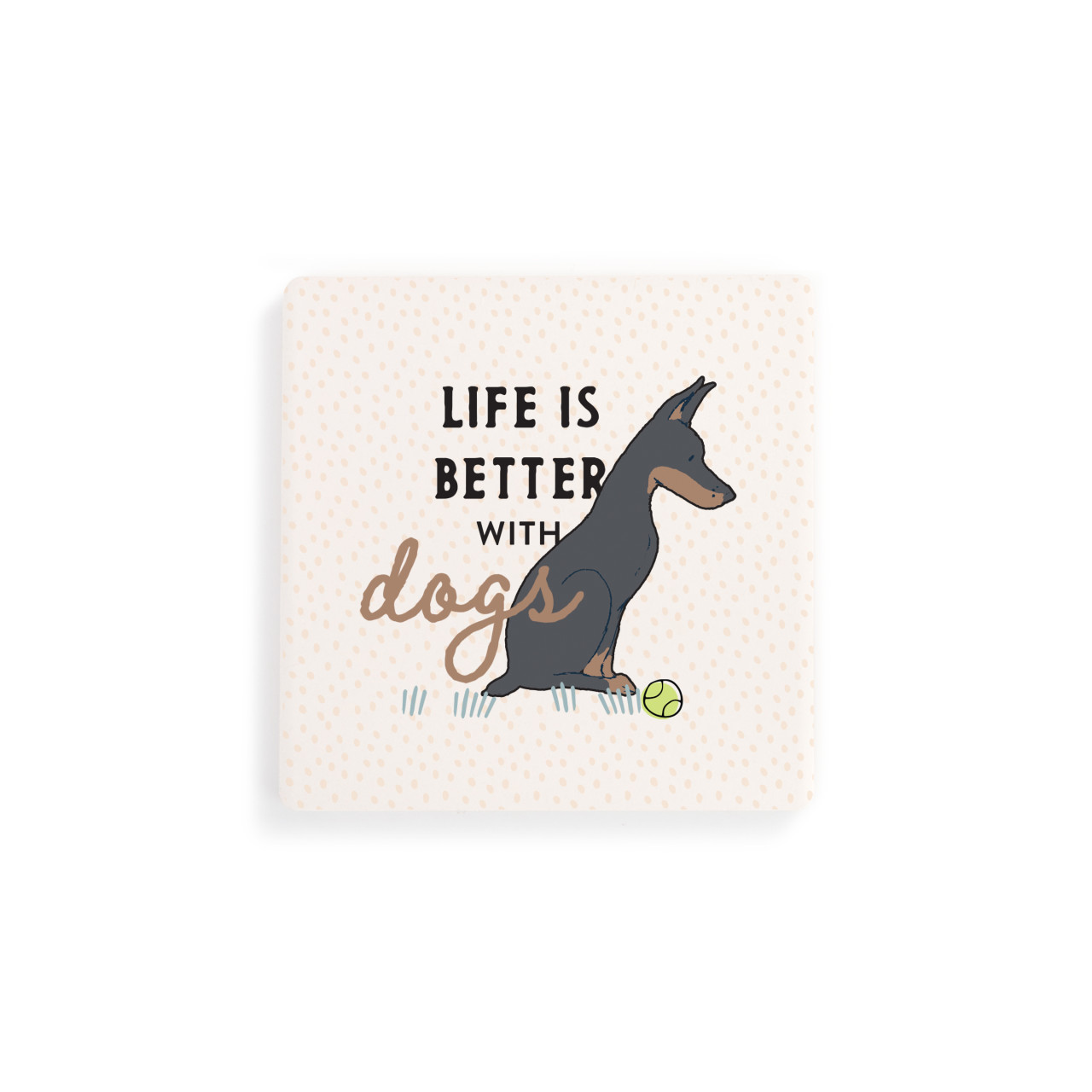 Dobermann Dog Coasters - Set of 4 thumbnail