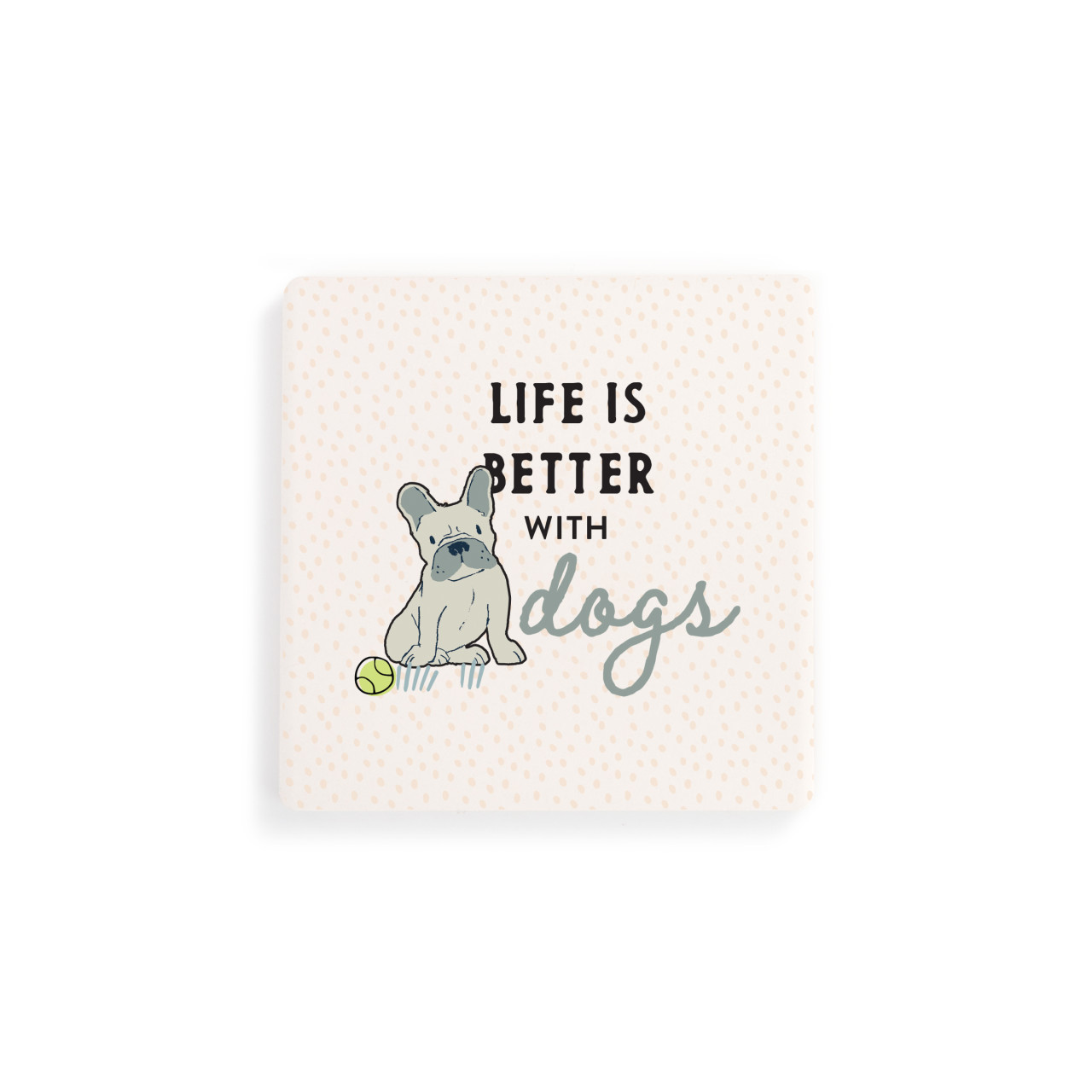 French Bulldog Dog Coasters - Set of 4 thumbnail