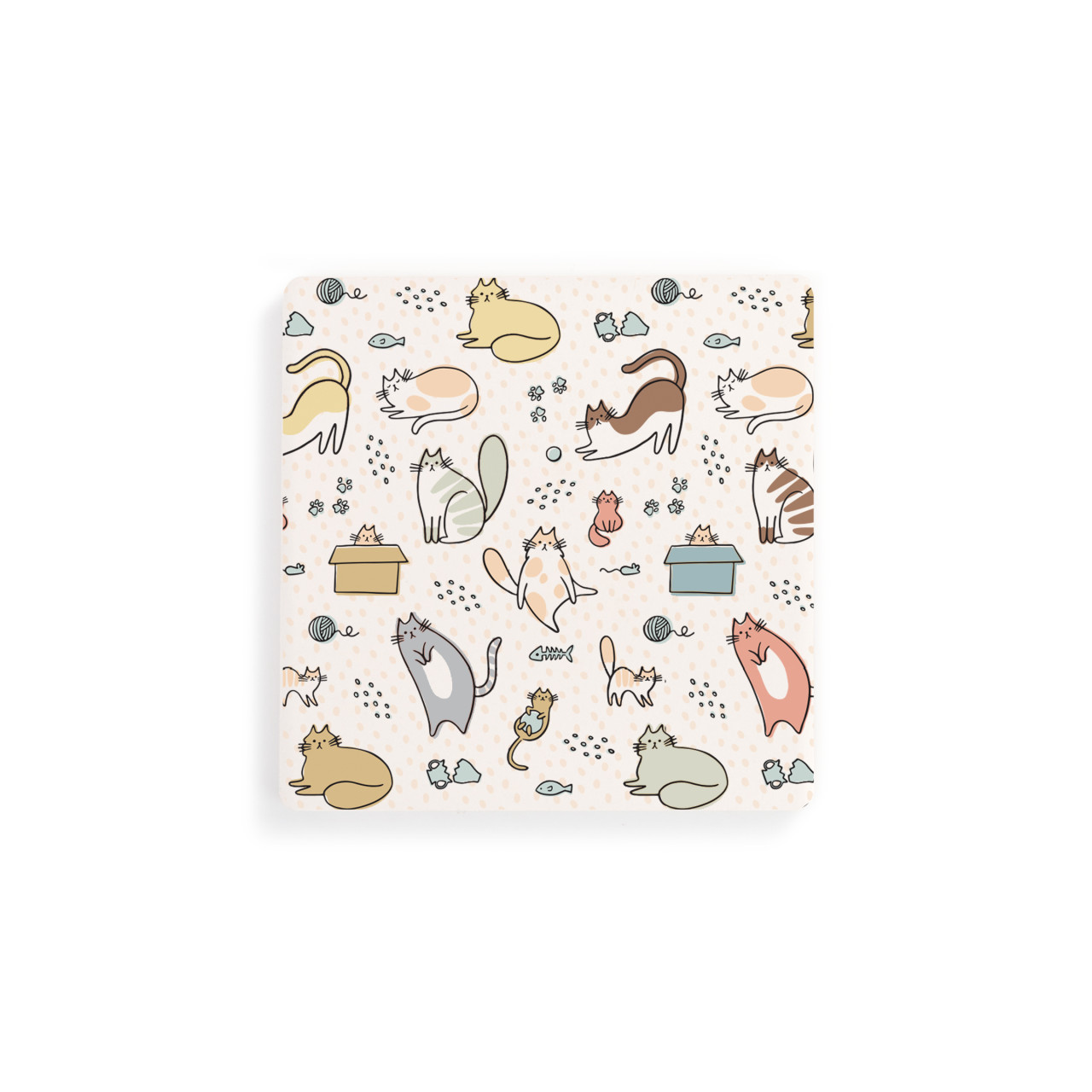 Cats Coasters - Set of 4 thumbnail