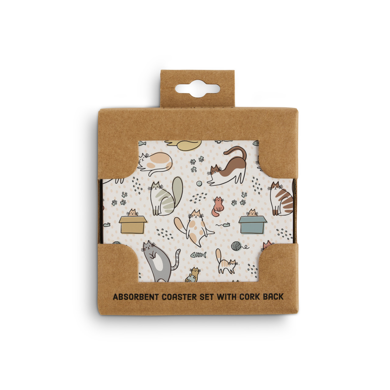 Cats Coasters - Set of 4 thumbnail
