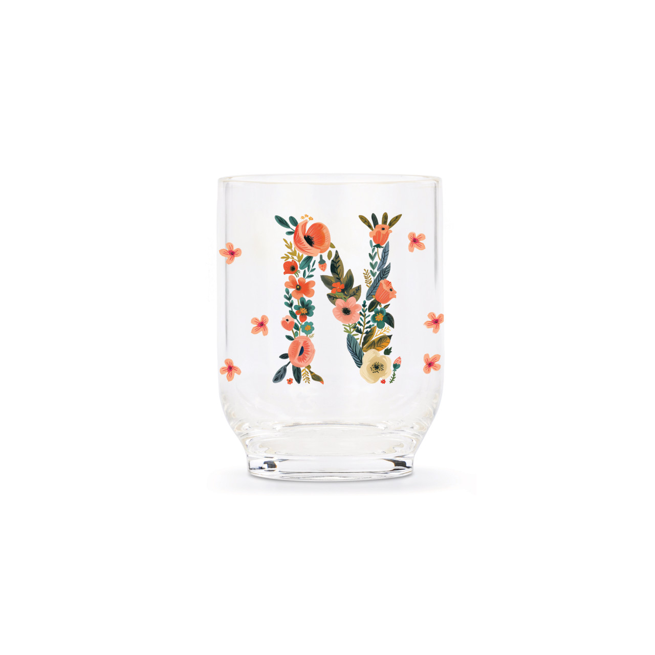 N Monogram Acrylic Tumbler - 14 oz. thumbnail