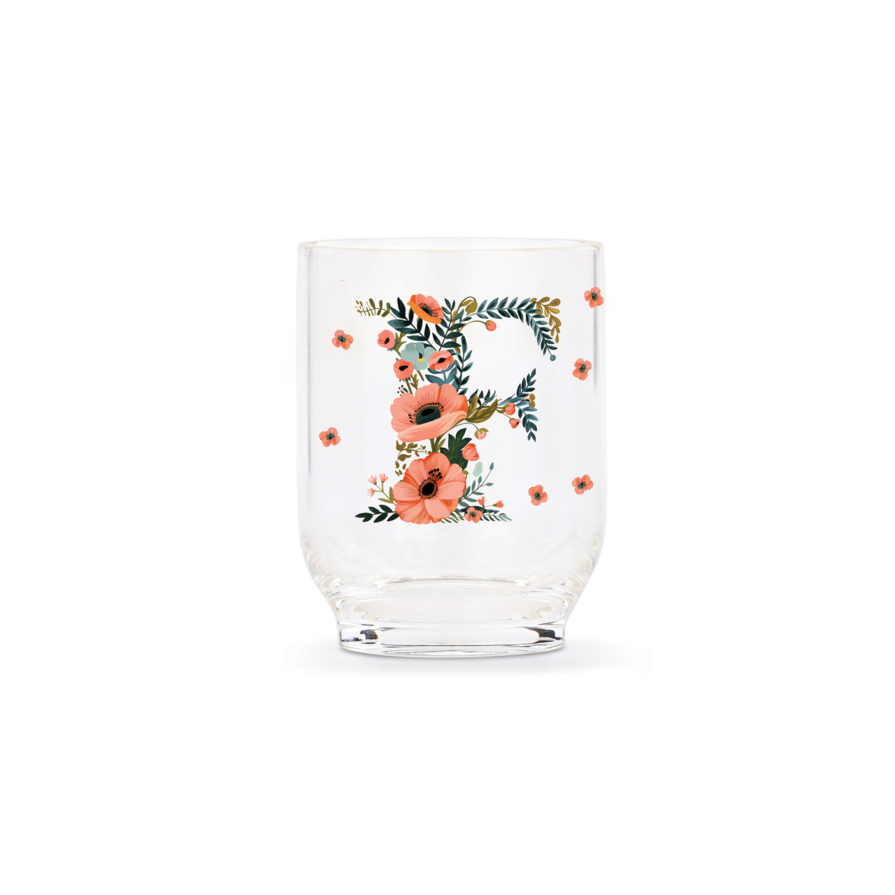 F Monogram Acrylic Tumbler - 14 oz. thumbnail